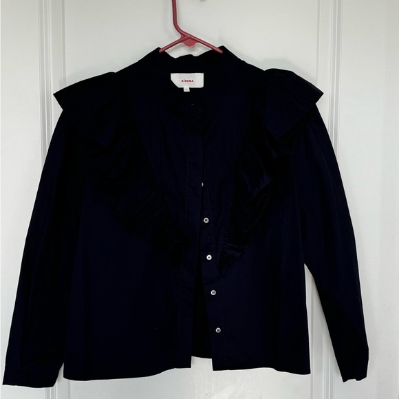 Navy Xirena like new small top - Picture 2 of 5